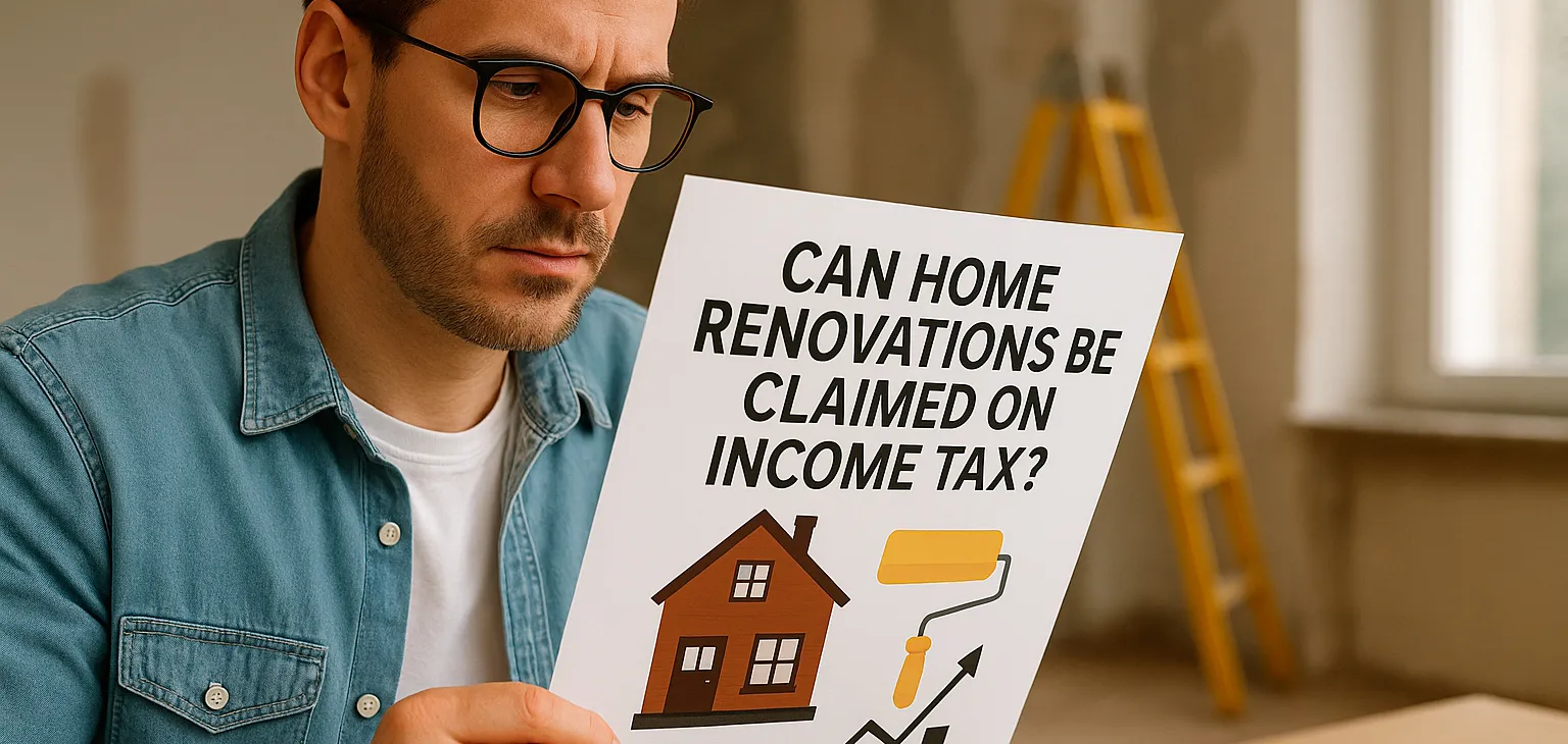 Can Home Renovations Be Claimed on Income Tax?